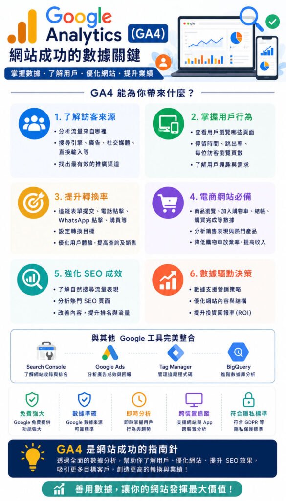 Google Analytics 數據分析工具