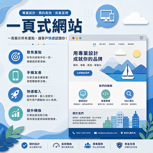 一頁式網站